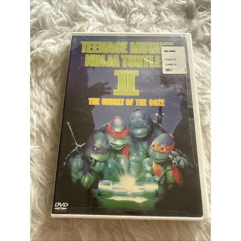 Teenage Mutant Ninja Turtles II: the Secret of the Ooze (DVD, 1991) Factory Seal - Picture 1 of 5